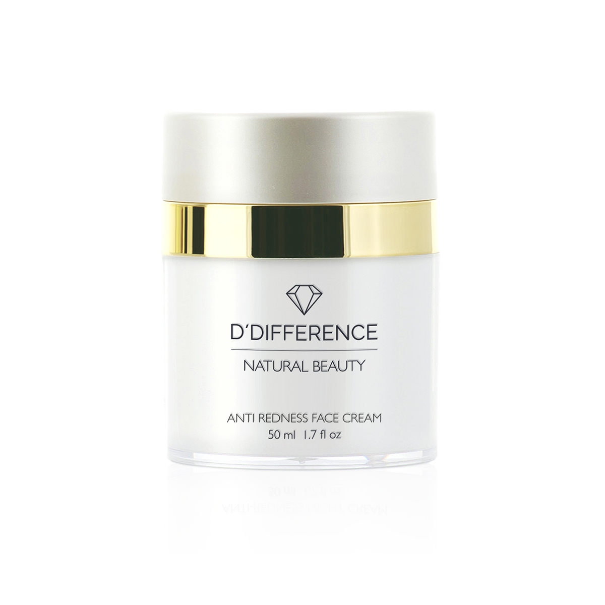 D`DIFFERENCE NATURAL BEAUTY 4D PUNETUSEVASTANE 24H NÄOKREEM 50ML - Tootepilt