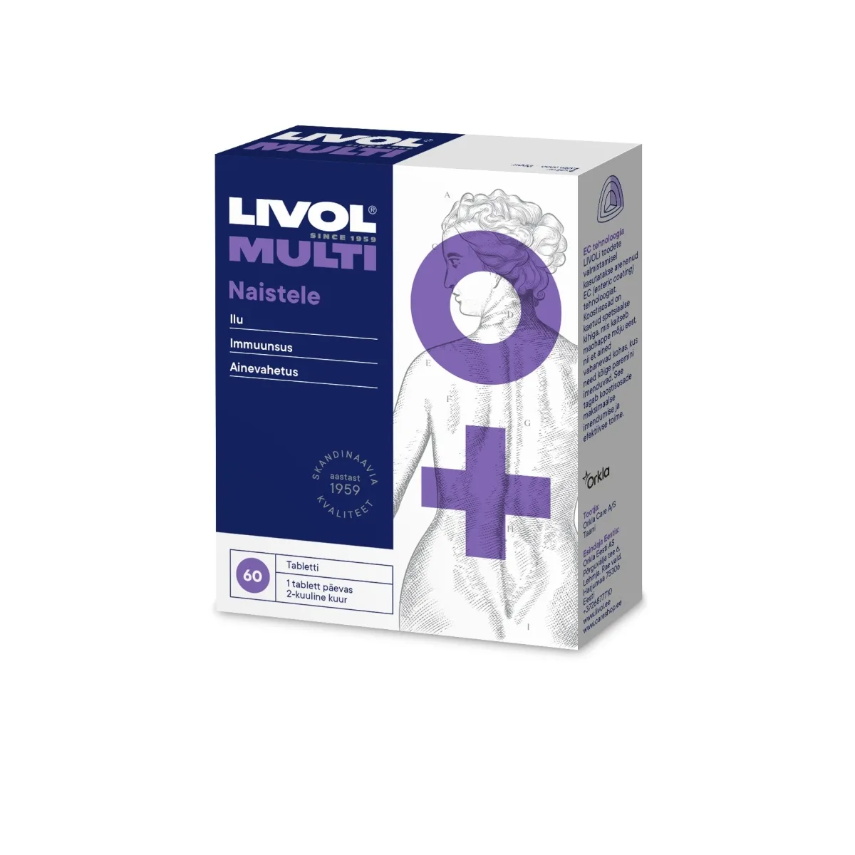LIVOL MULTI NAISTELE TBL N60 - Tootepilt