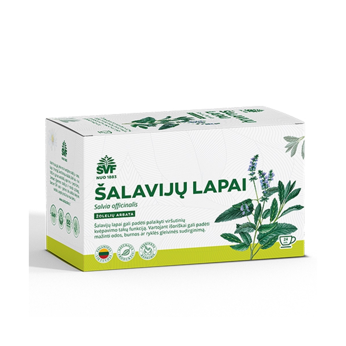 AEDSALVEILEHED (SALVIAE FOLIA) 1,5G N24 - Tootepilt