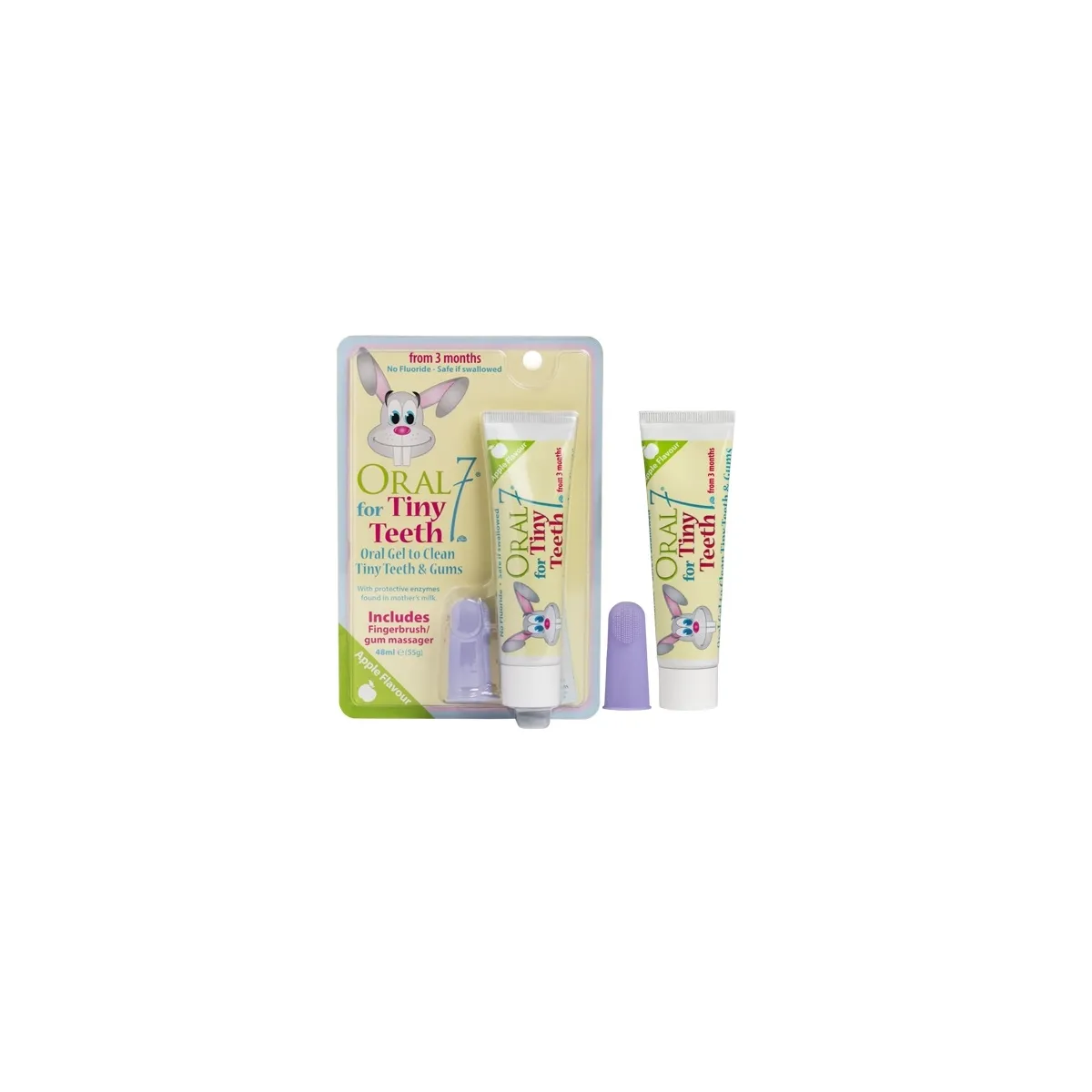 ORAL 7 KOMPLEKT VÄIKELASTELE (HAMBAPASTA+NÄPUHARI) 48ML - Tootepilt