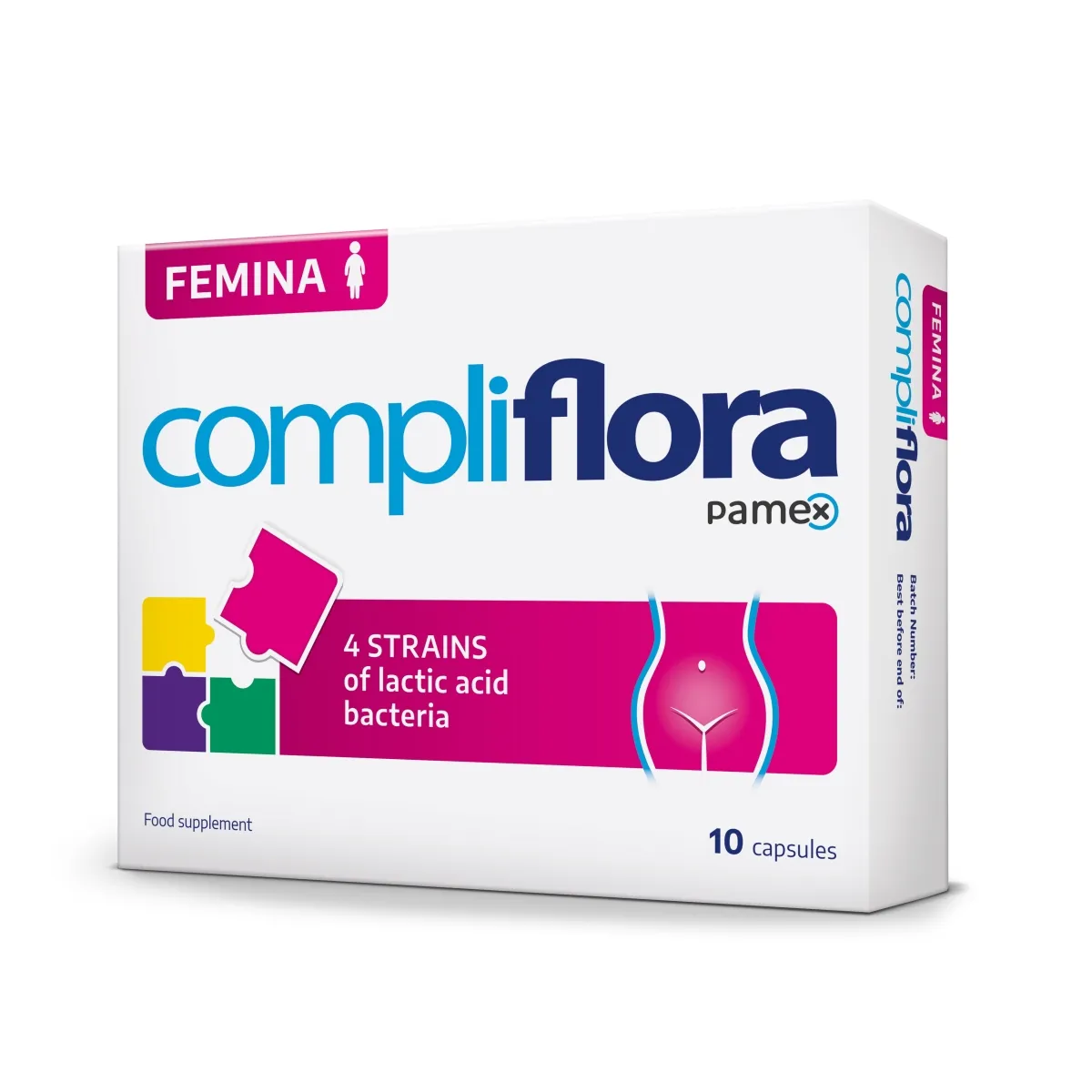 COMPLIFLORA FEMINA KAPSLID N10 - Tootepilt