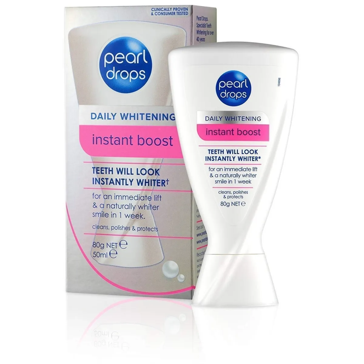 PEARL DROPS INSTANT BOOST HAMBAPASTA VALGENDAV 50ML - Tootepilt