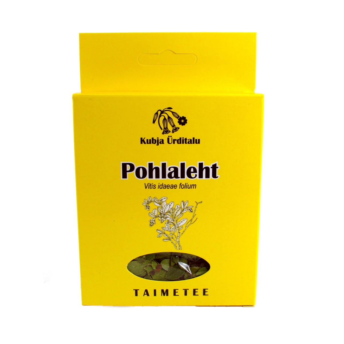 KUBJA POHLALEHT (VITIS-IDAEAE FOLIA) 20G (KARP) - Tootepilt