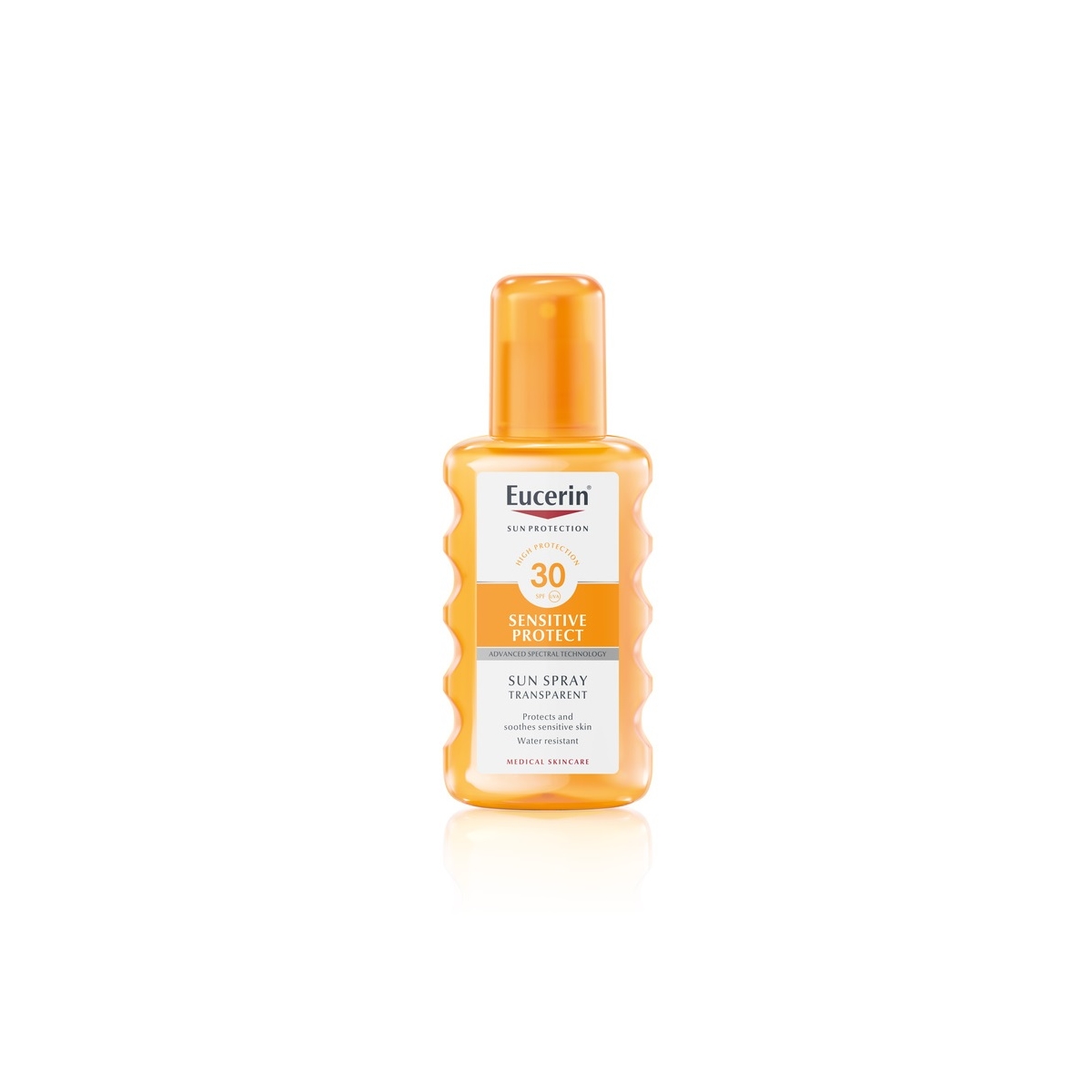 EUCERIN SUN VÄRVITU PÄIKESEKAITSESPREI SPF30 200ML - Tootepilt