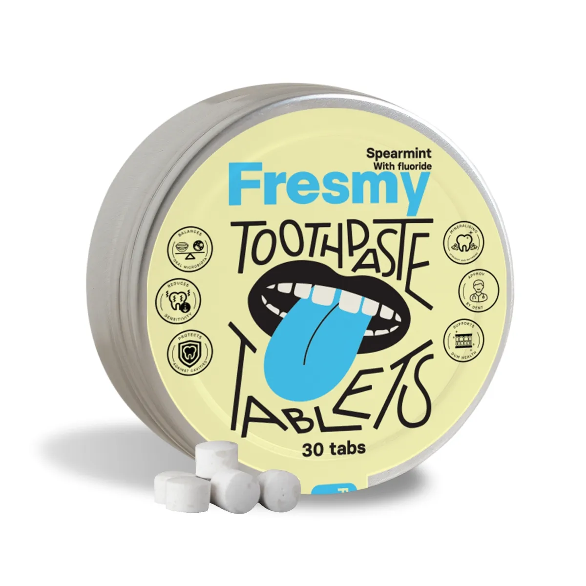 FRESMY HAMBAPESUTABLETID ROHEMÜNT N30 - Tootepilt