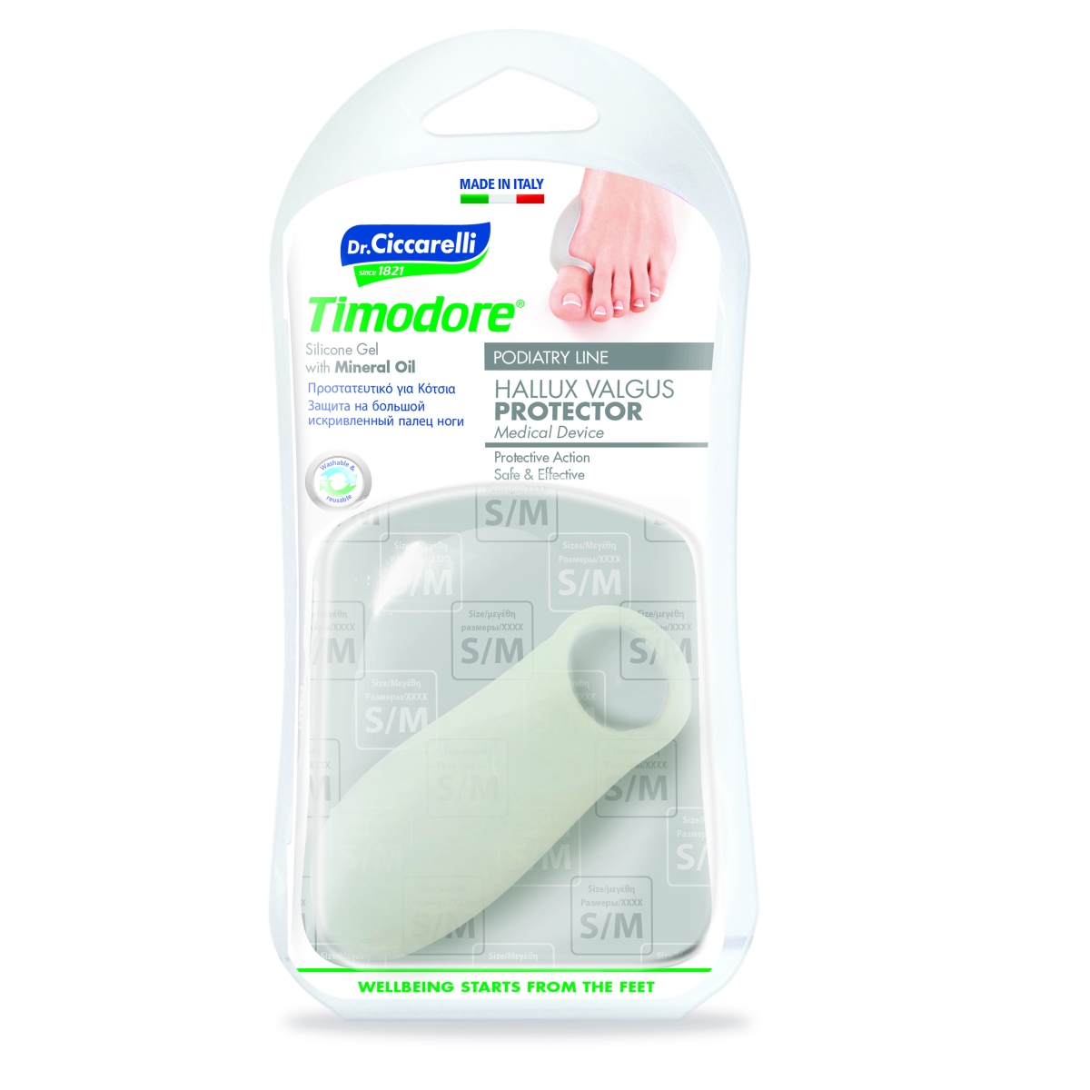 CICCARELLI ESIMESE VARBA LIIGESE KAITSE S/M KINNITUSEGA - Tootepilt