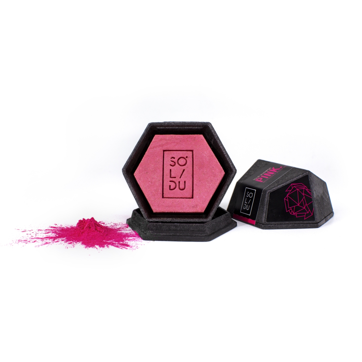 SOLIDU TAHKE SHAMPOON PINK 65G - Tootepilt