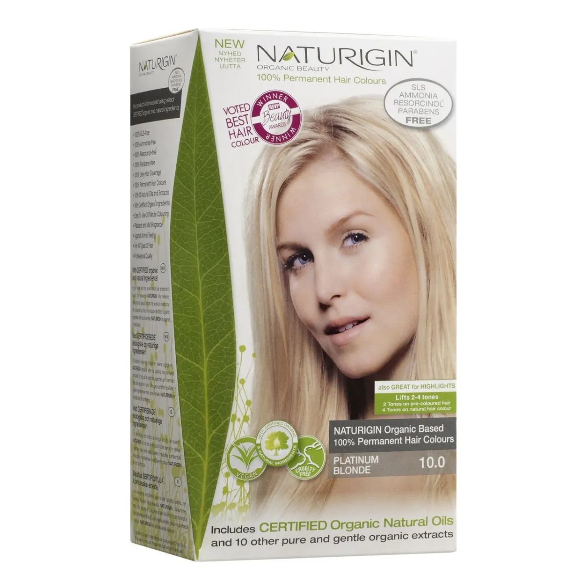 NATURIGIN JUUKSEVÄRV PLATINUM BLONDE 10,00 - Tootepilt