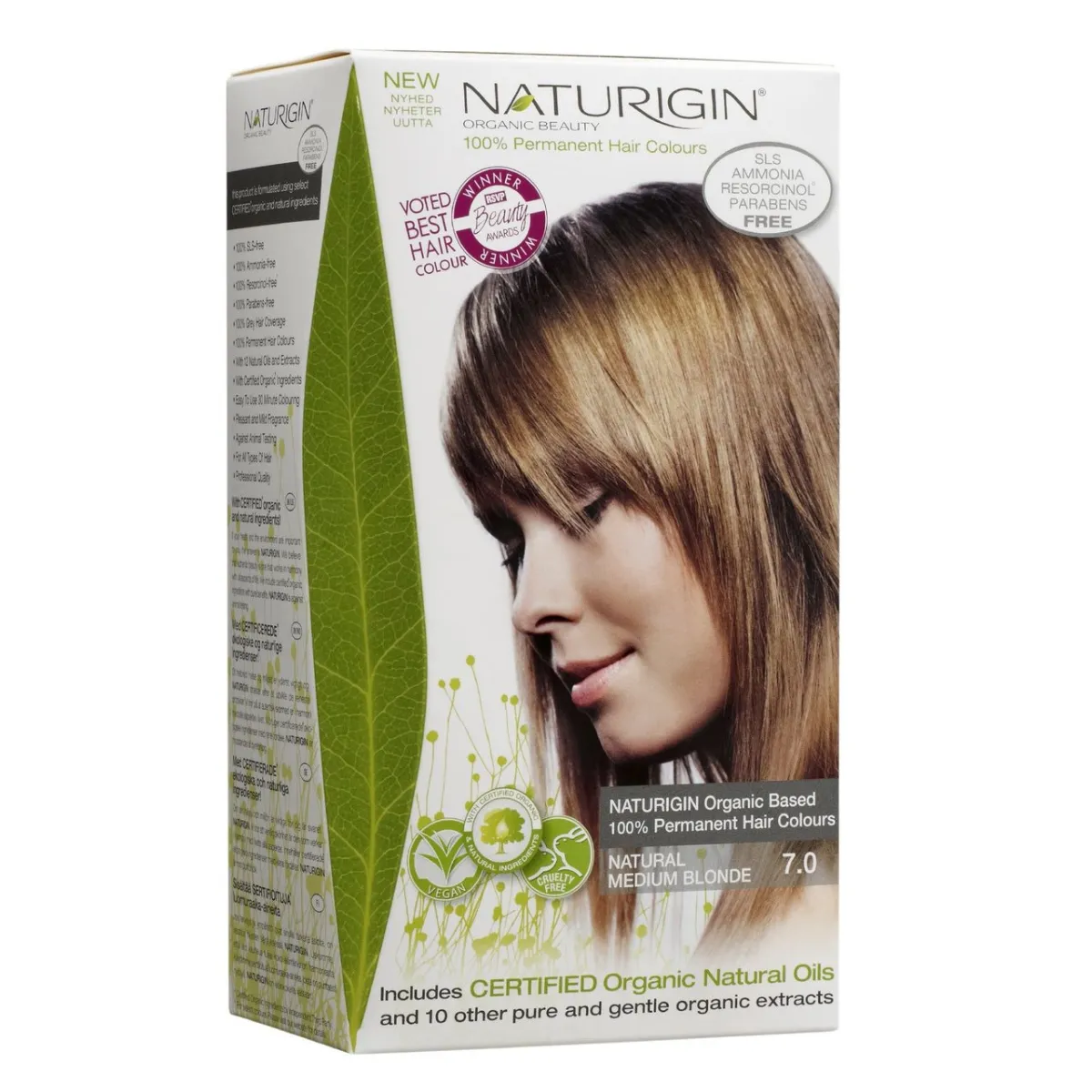 NATURIGIN JUUKSEVÄRV NATURAL MEDIUM BLONDE 7,00 - Tootepilt