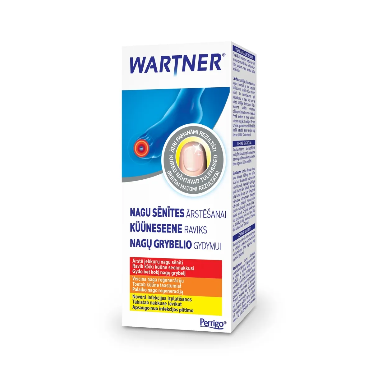 WARTNER KÜÜNESEENE RAVIKS GEEL 7ML - Tootepilt