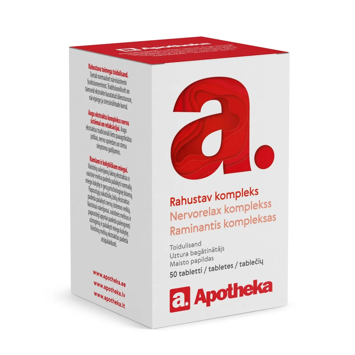 A. RAHUSTAV KOMPLEKS TBL N50 - Tootepilt