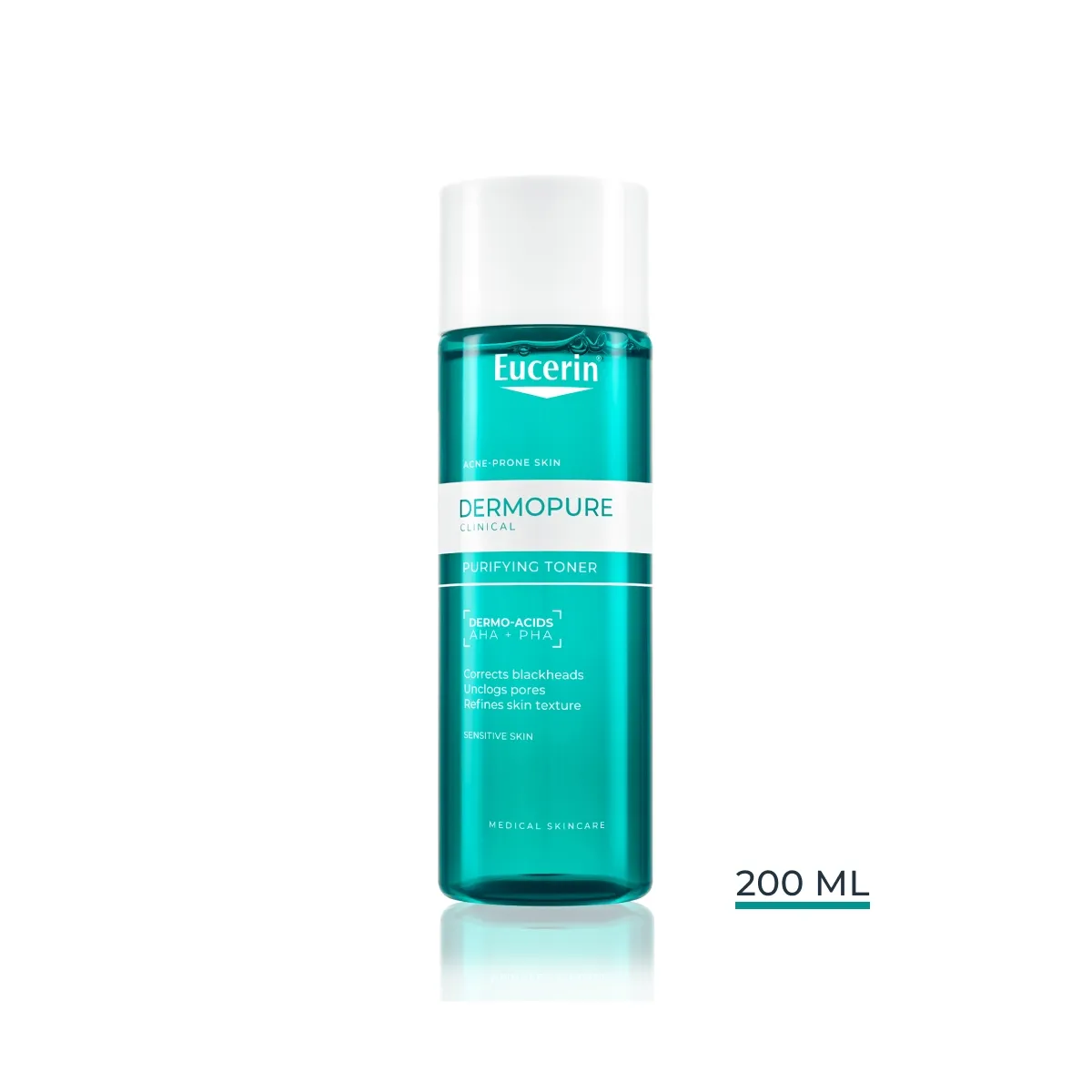 EUCERIN DERMOPURE CLINICAL TOONIK PUHASTAV 200ML - Tootepilt
