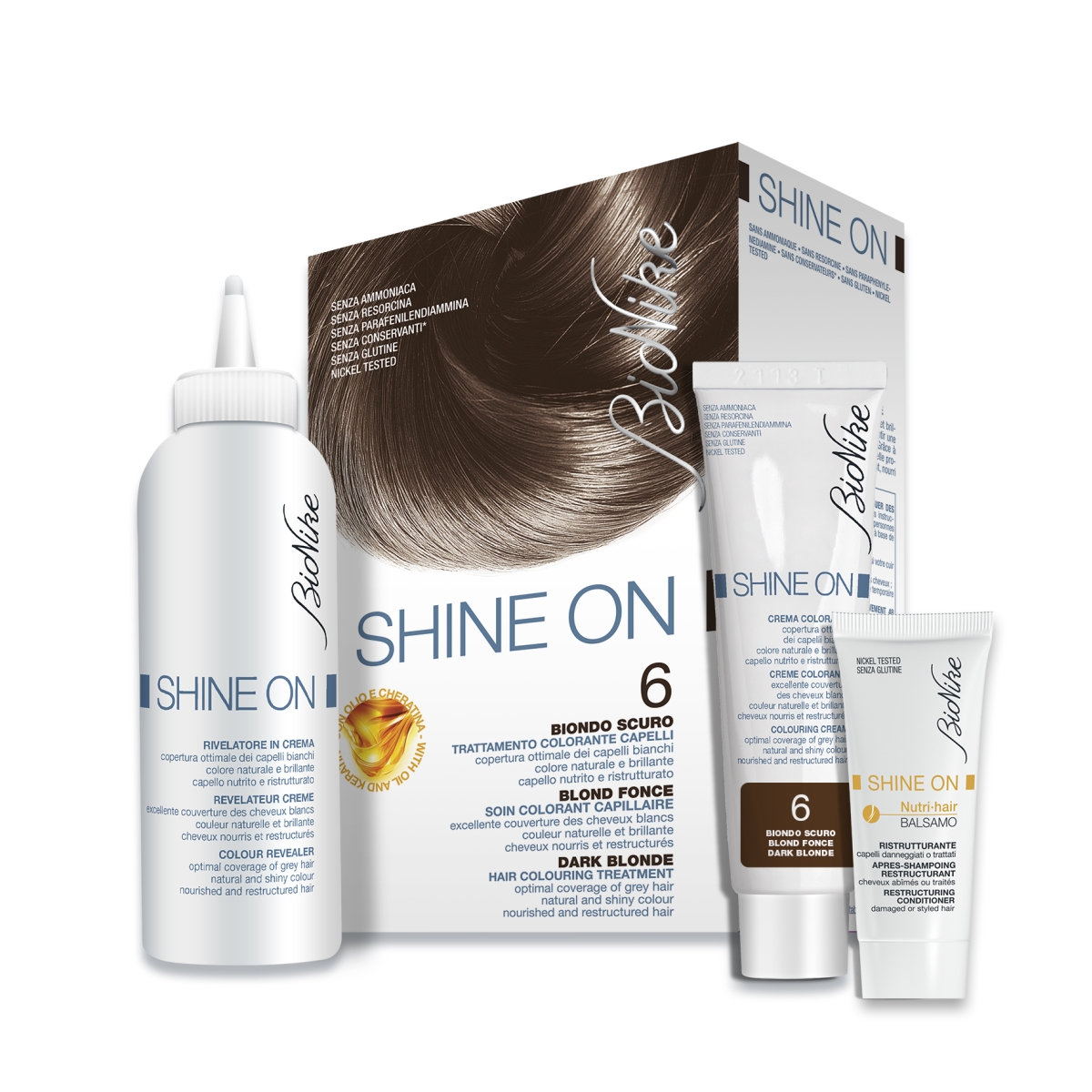 BIONIKE SHINE ON HOOLDAV JUUKSEVÄRV 6 (TUME-BLOND) - Tootepilt