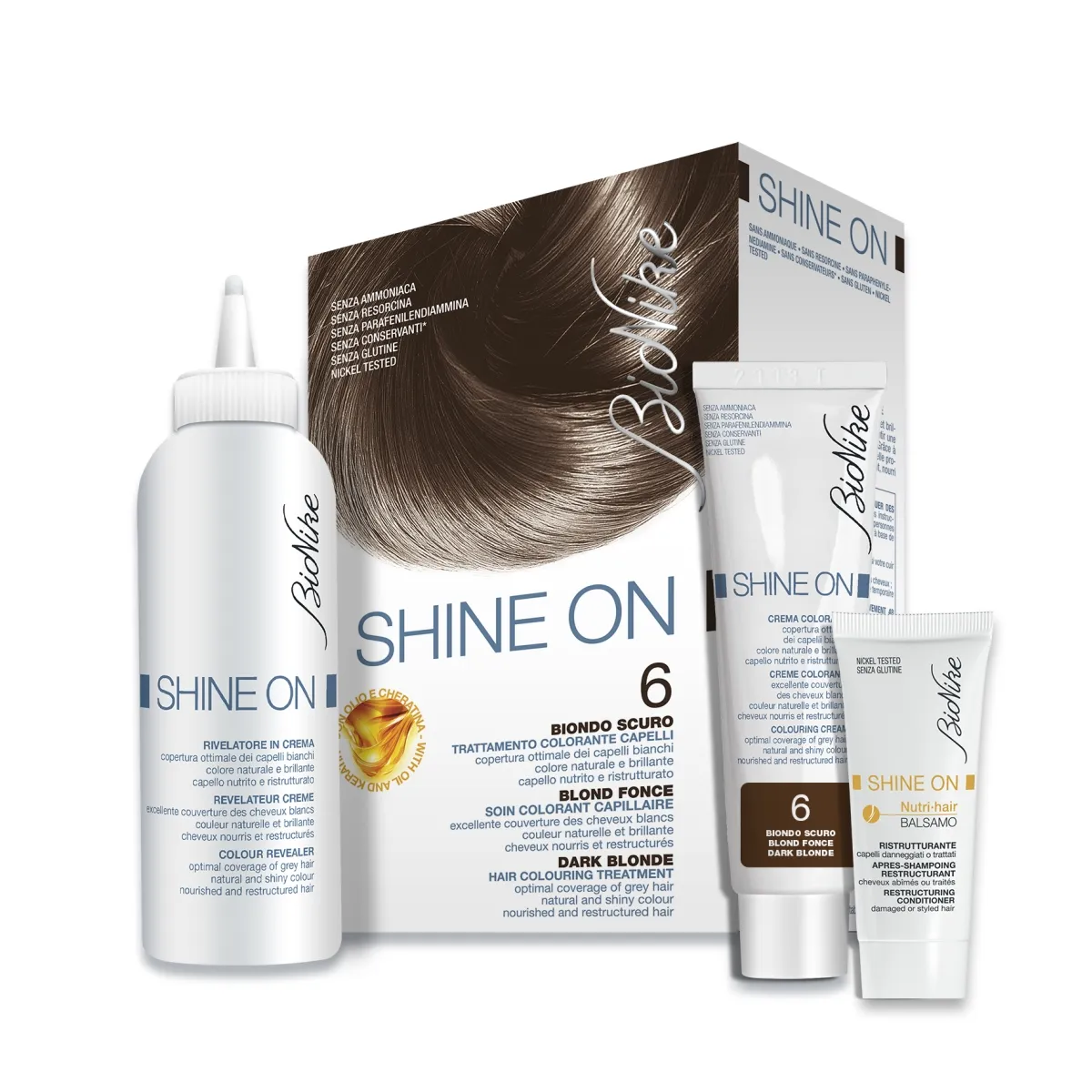 BIONIKE SHINE ON HOOLDAV JUUKSEVÄRV 6 (TUME-BLOND) - Tootepilt