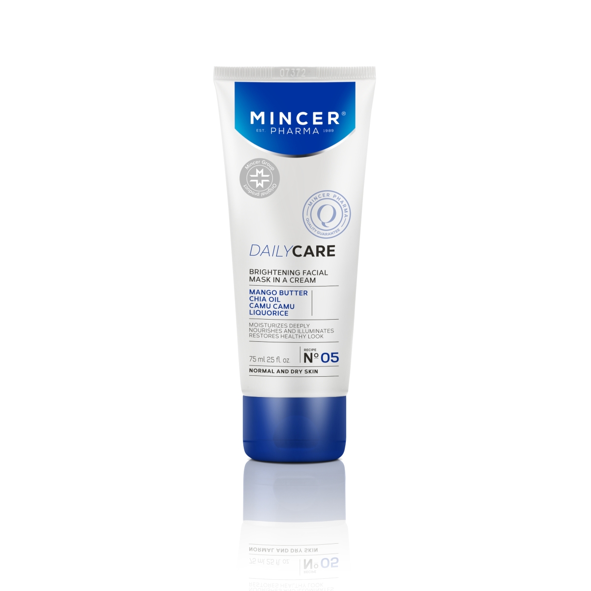 MINCER PHARMA DAILY CARE KIRGASTAV NÄOKREEM-MASK 75ML - Tootepilt