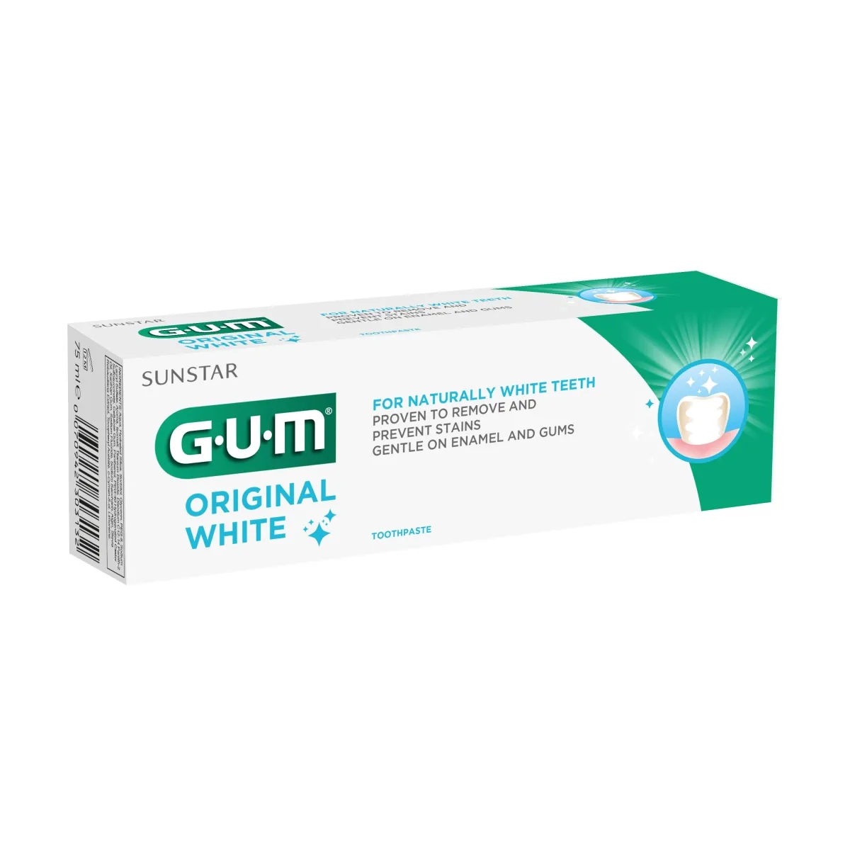GUM HAMBAPASTA ORIGINAL WHITE 75ML - Tootepilt