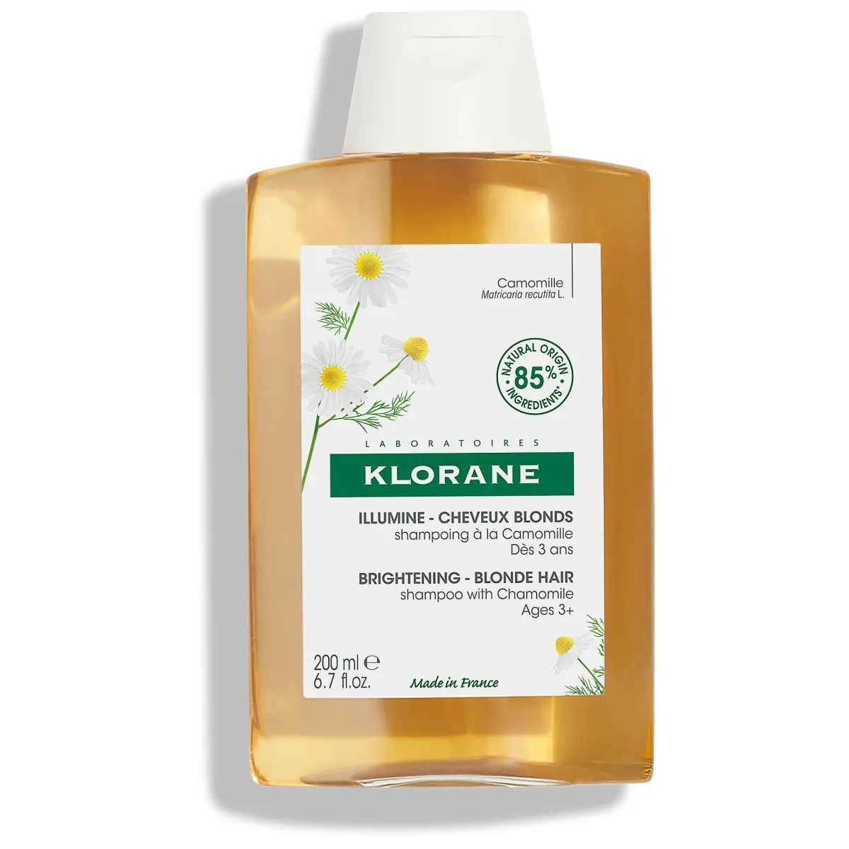 KLORANE SHAMPOON KUMMELI BLONDIDELE JUUSTELE 200ML - Tootepilt