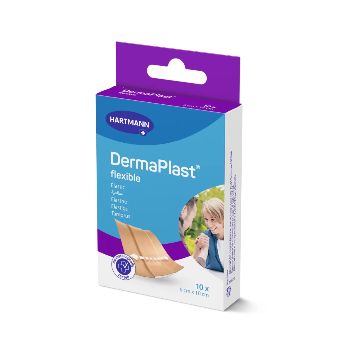 DERMAPLAST PLAASTRID FLEXIBLE 6X10CM N10 - Tootepilt