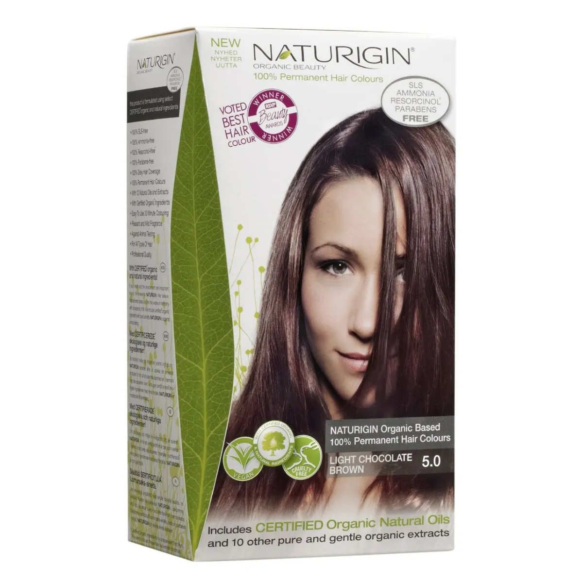 NATURIGIN JUUKSEVÄRV LIGHT CHOCOLATE BROWN 5,00 - Tootepilt