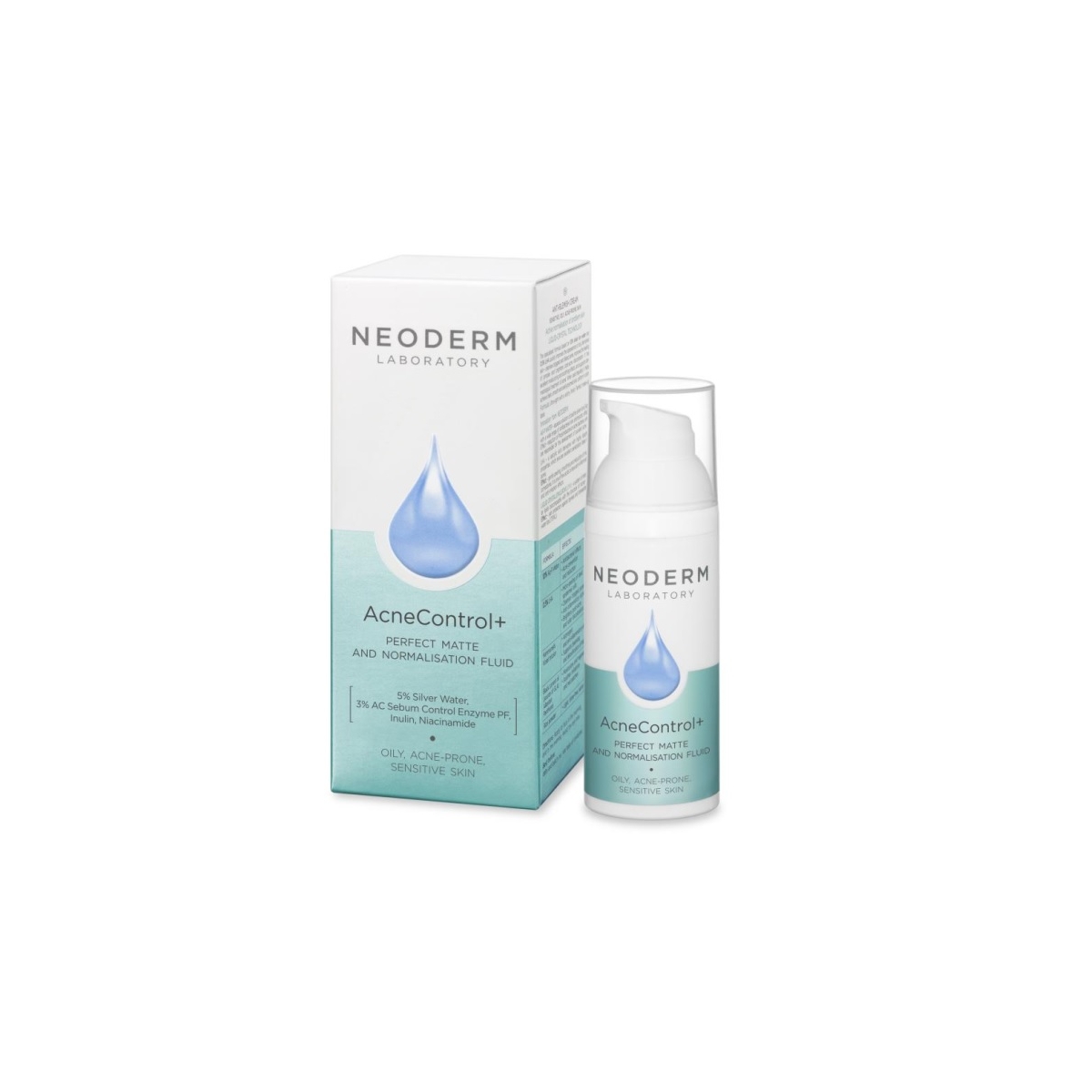 NEODERM ACNECONTROL+ GEEL NÄOLE MATISTAV 50ML - Tootepilt
