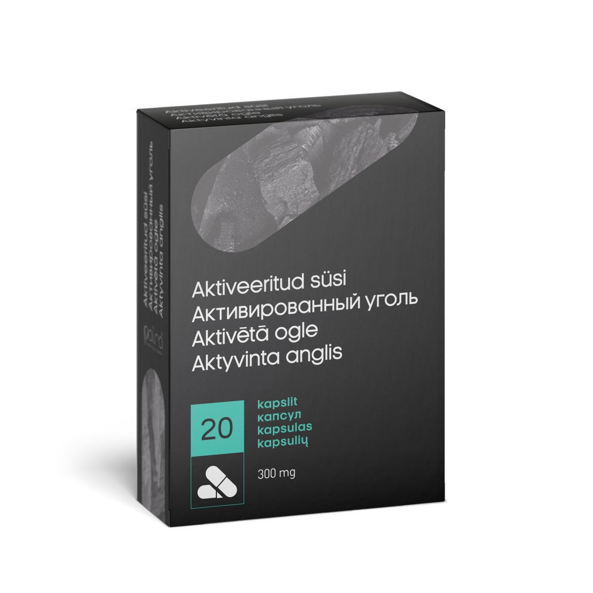SÖE KAPSLID (CARBO ACTIVATUS) 300MG N20 - Tootepilt