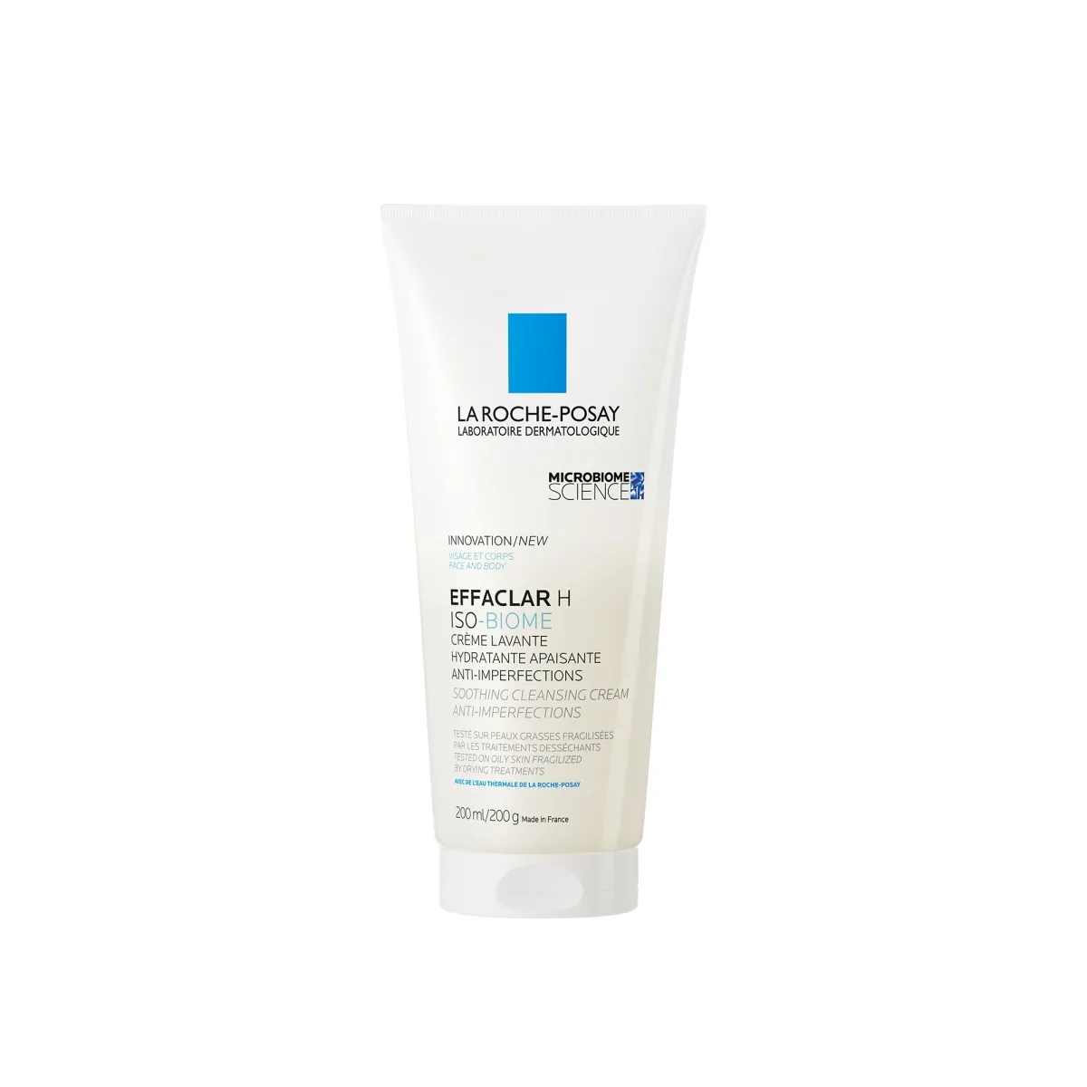 LA ROCHE-POSAY EFFACLAR H PUHASTUSKREEM RAHUSTAV 200ML - Tootepilt