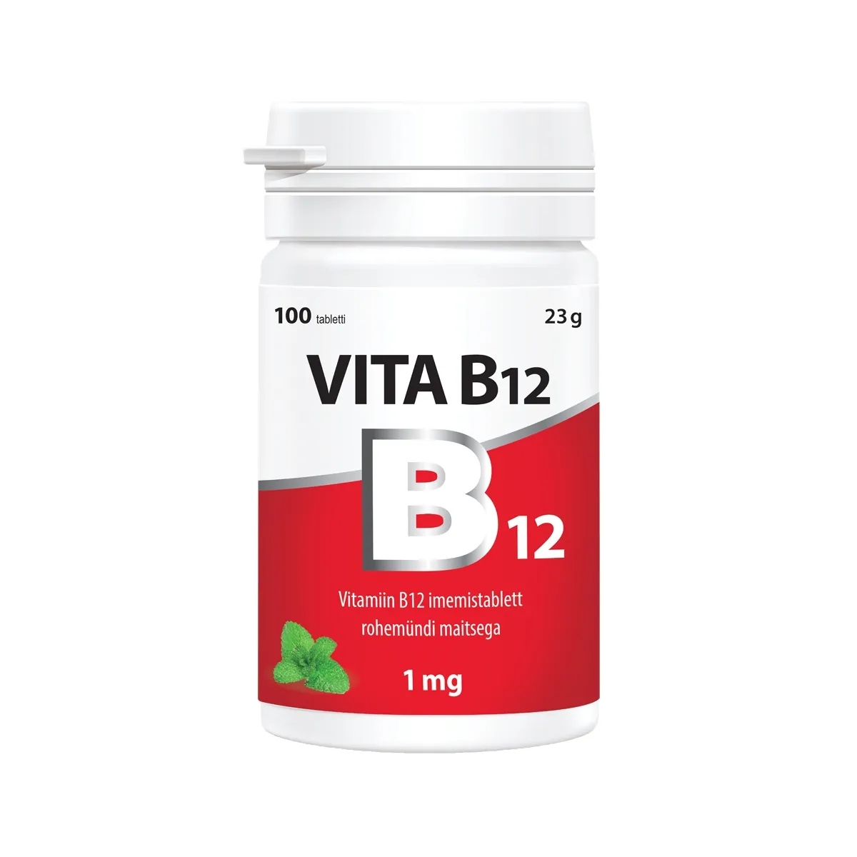 VITA B12 IMEMISTBL 1MG N100 - Tootepilt