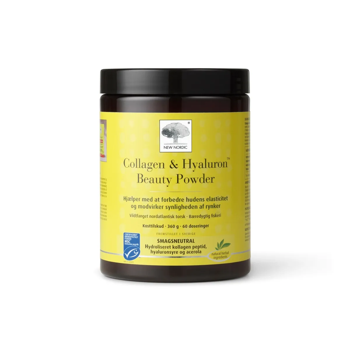 NEW NORDIC SKIN CARE COLLAGEN&HYALURON PULBER 360G - Tootepilt