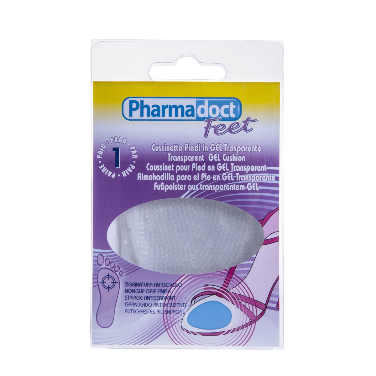 PHARMADOCT GEELPADI JALAPÄKALE 1 PAAR - Tootepilt