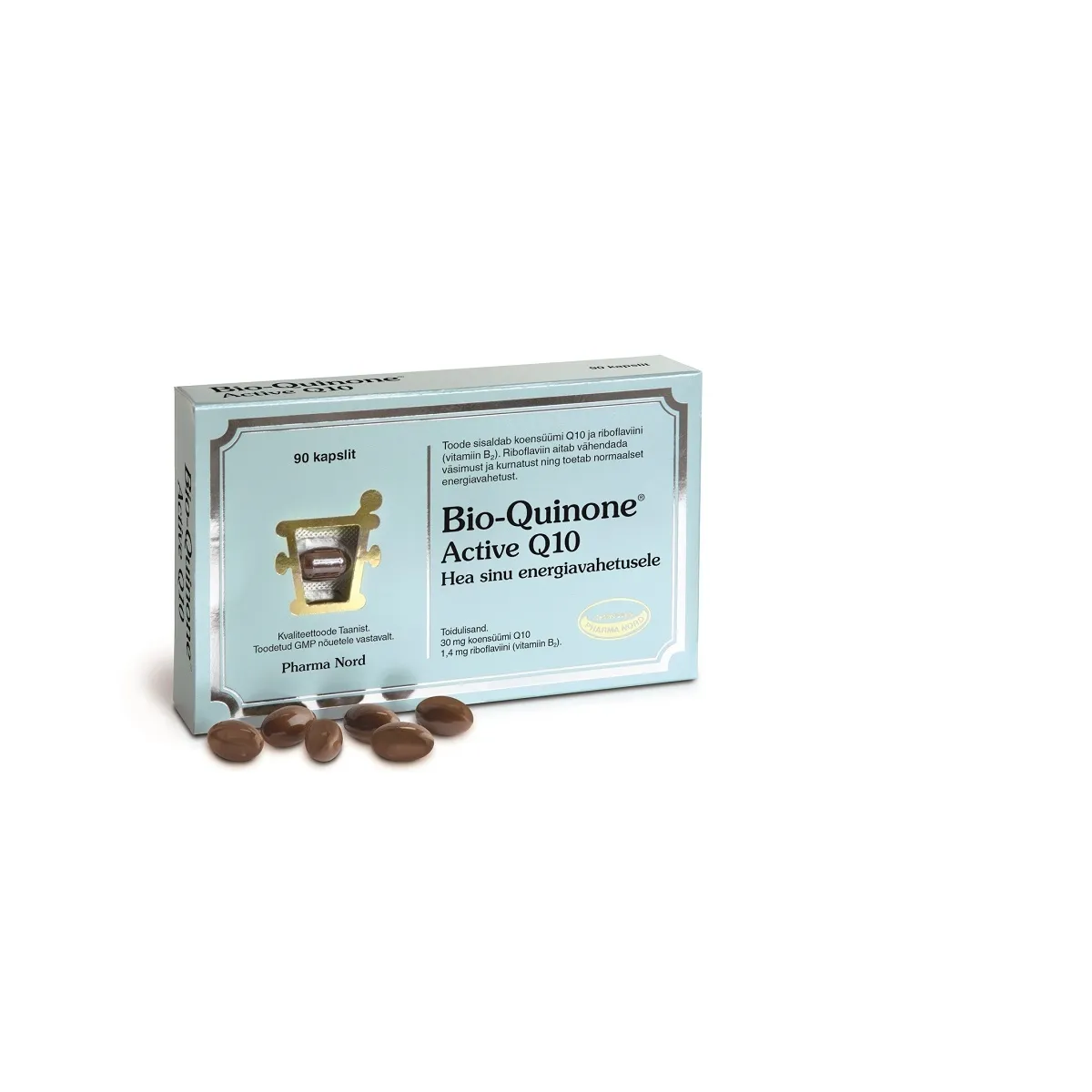 BIO-QUINONE ACTIVE Q10 CAPS 30MG N90 - Tootepilt
