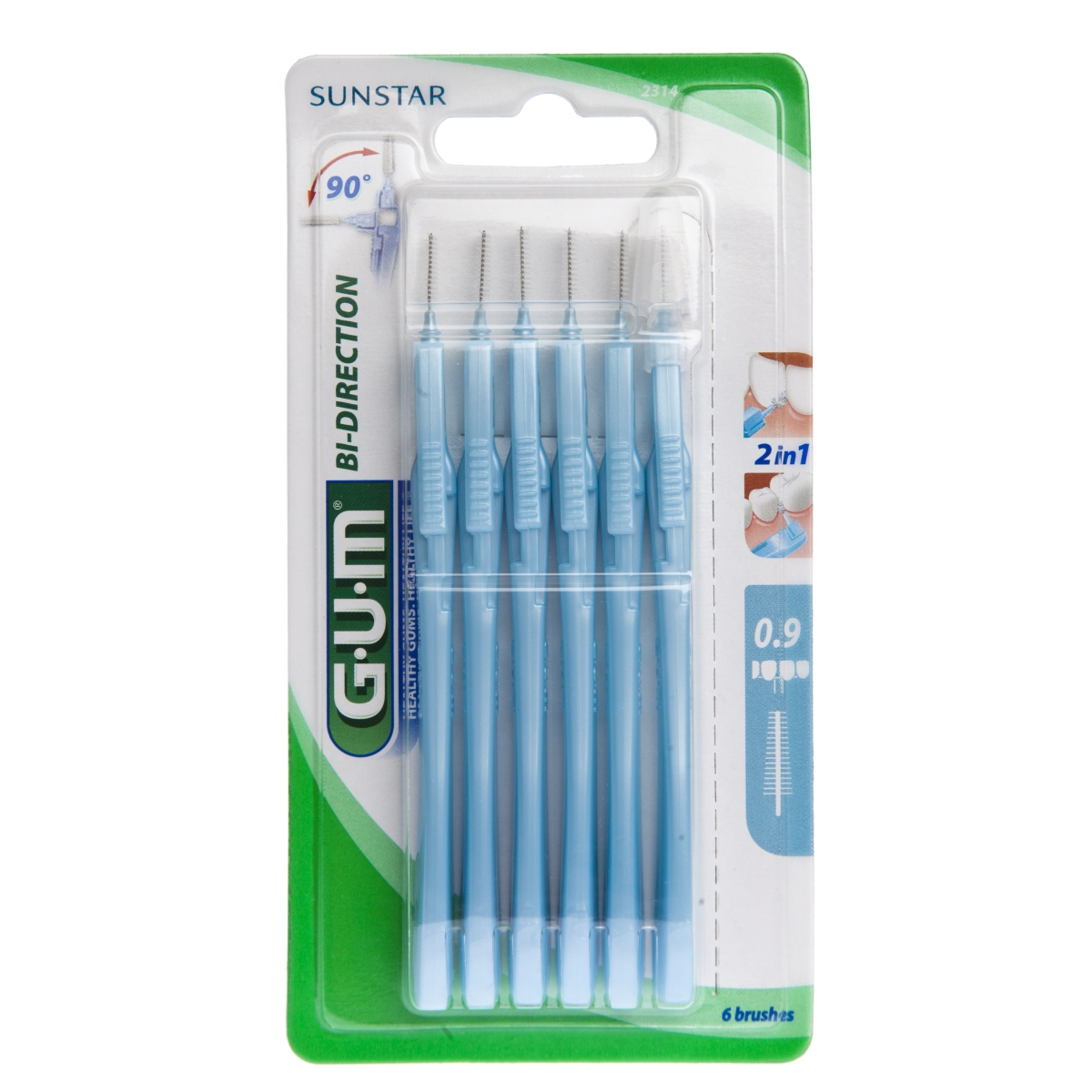 GUM HAMBAVAHEHARI BI-DIRECTION MICRO-FINE N6 - Tootepilt