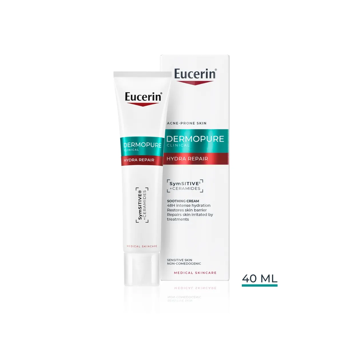 EUCERIN DERMOPURE CLINICAL NÄOKREEM RAHUSTAV 40ML - Tootepilt
