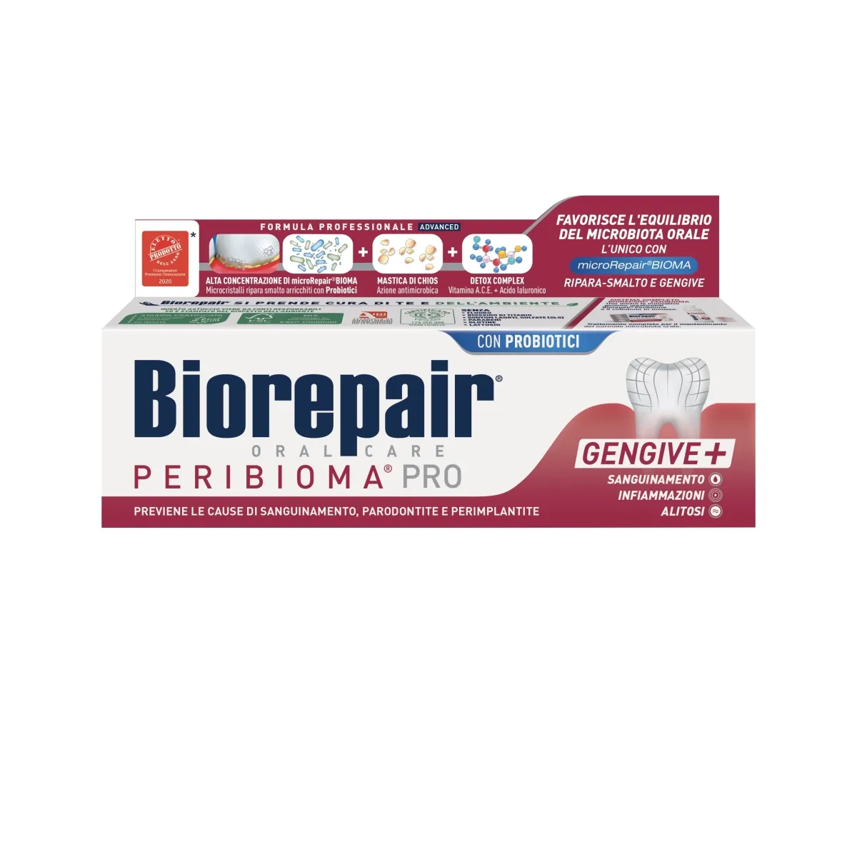 BIOREPAIR PERIBIOMA PRO+ HAMBAPASTA 75ML - Tootepilt
