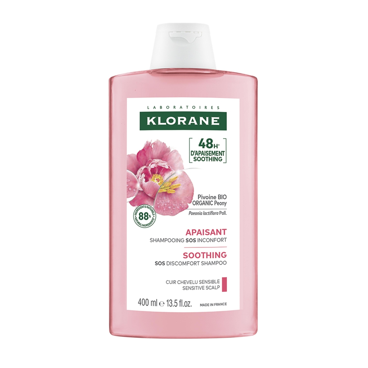 KLORANE SHAMPOON POJENGI RAHUSTAV 400ML - Tootepilt