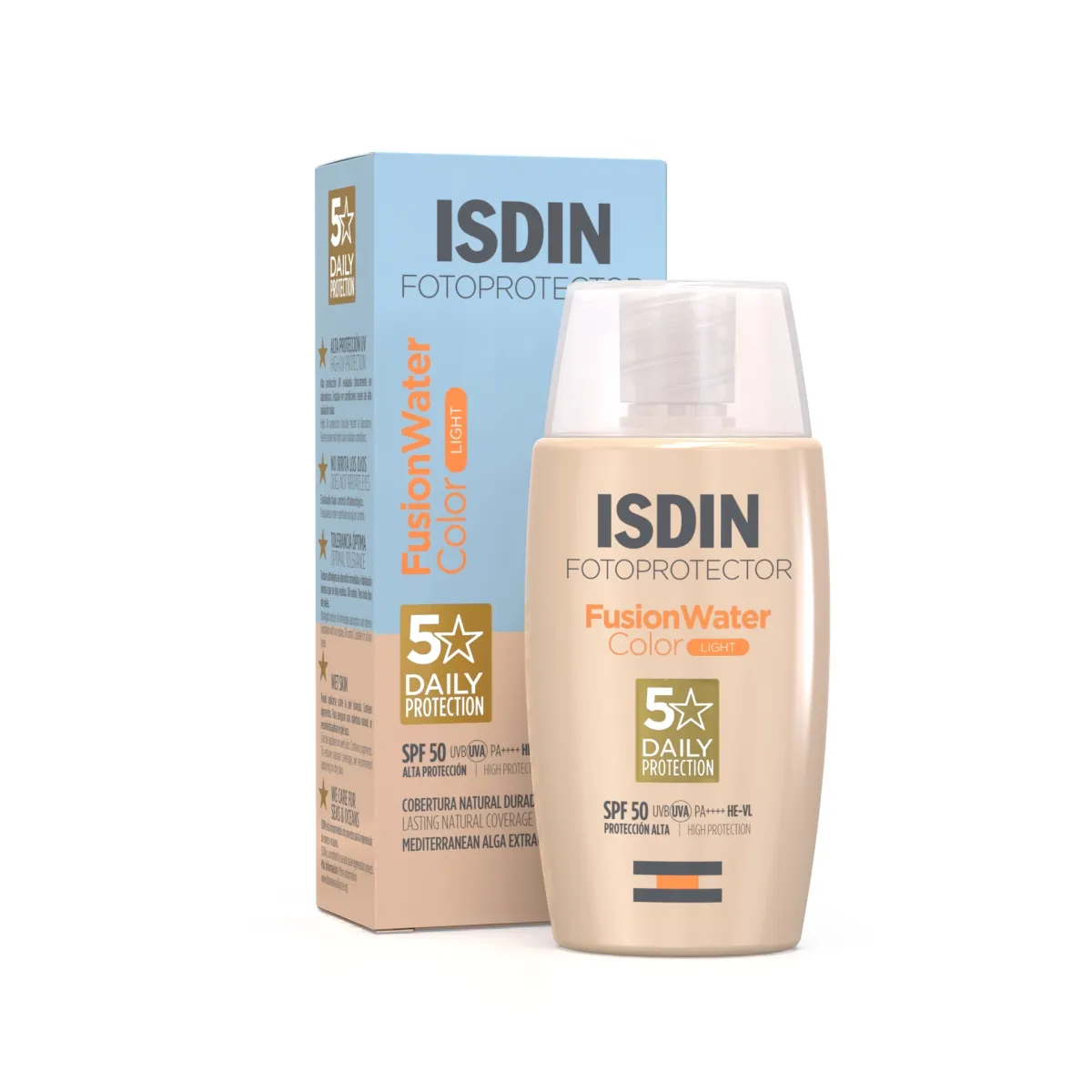 ISDIN SUN PÄIKESEKAITSEEMULSIOON TOONITUD HELE SPF50 50ML - Tootepilt 1