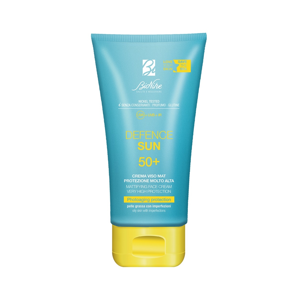 BIONIKE SUN PÄIKESEKAITSEKREEM MATISTAV SPF50+ 50ML - Tootepilt