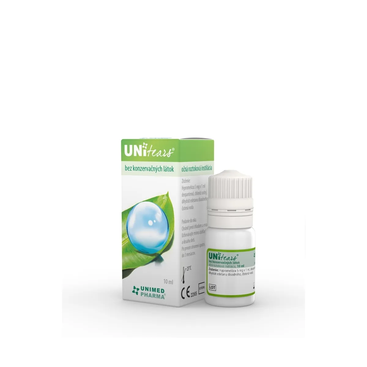 UNITEARS SILMATILGAD SÄILITUSAINEVABAD 10ML - Tootepilt