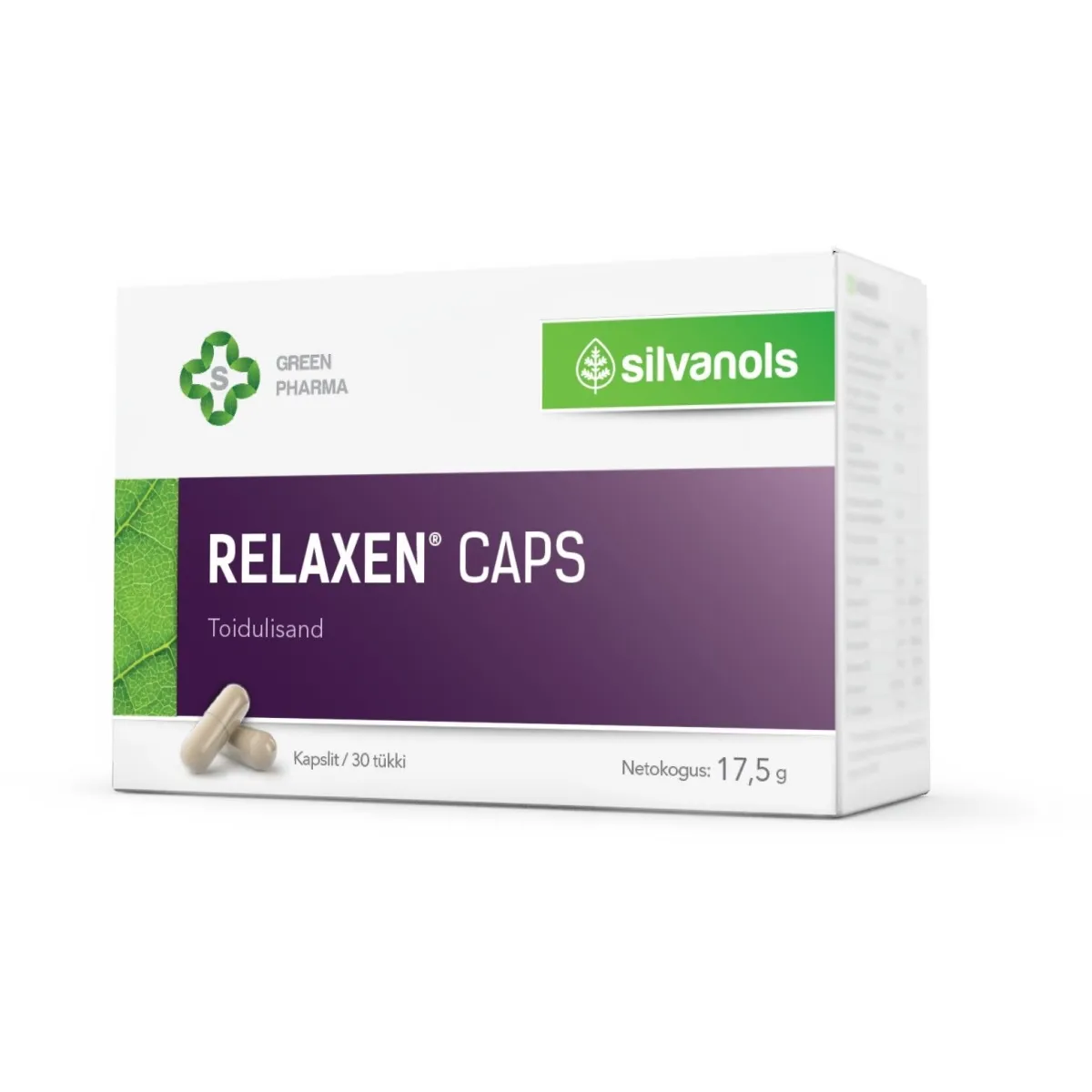 RELAXEN CAPS N30 (BLISTER) - Tootepilt