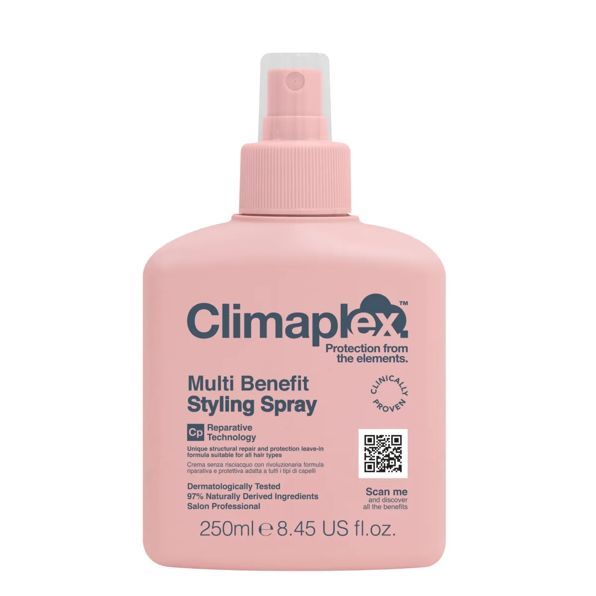 CLIMAPLEX JUUKSESPREI HOOLDAV JA SILUV 250ML - Tootepilt
