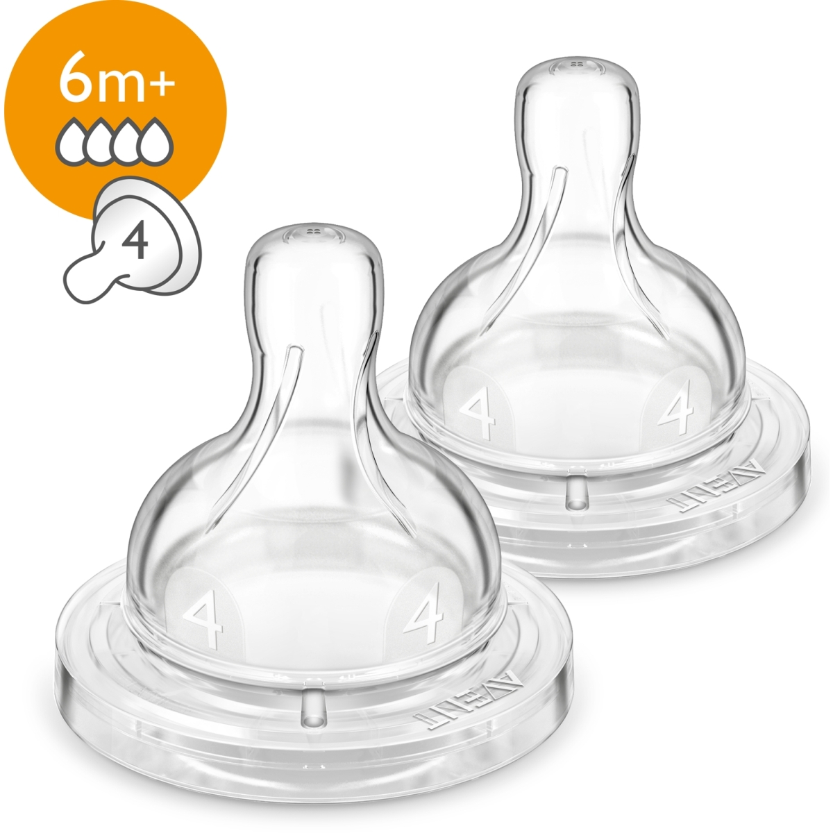 AVENT TOITMISLUTT ANTI COLIC 6 KUUST (4 AVAGA) 2TK - Tootepilt