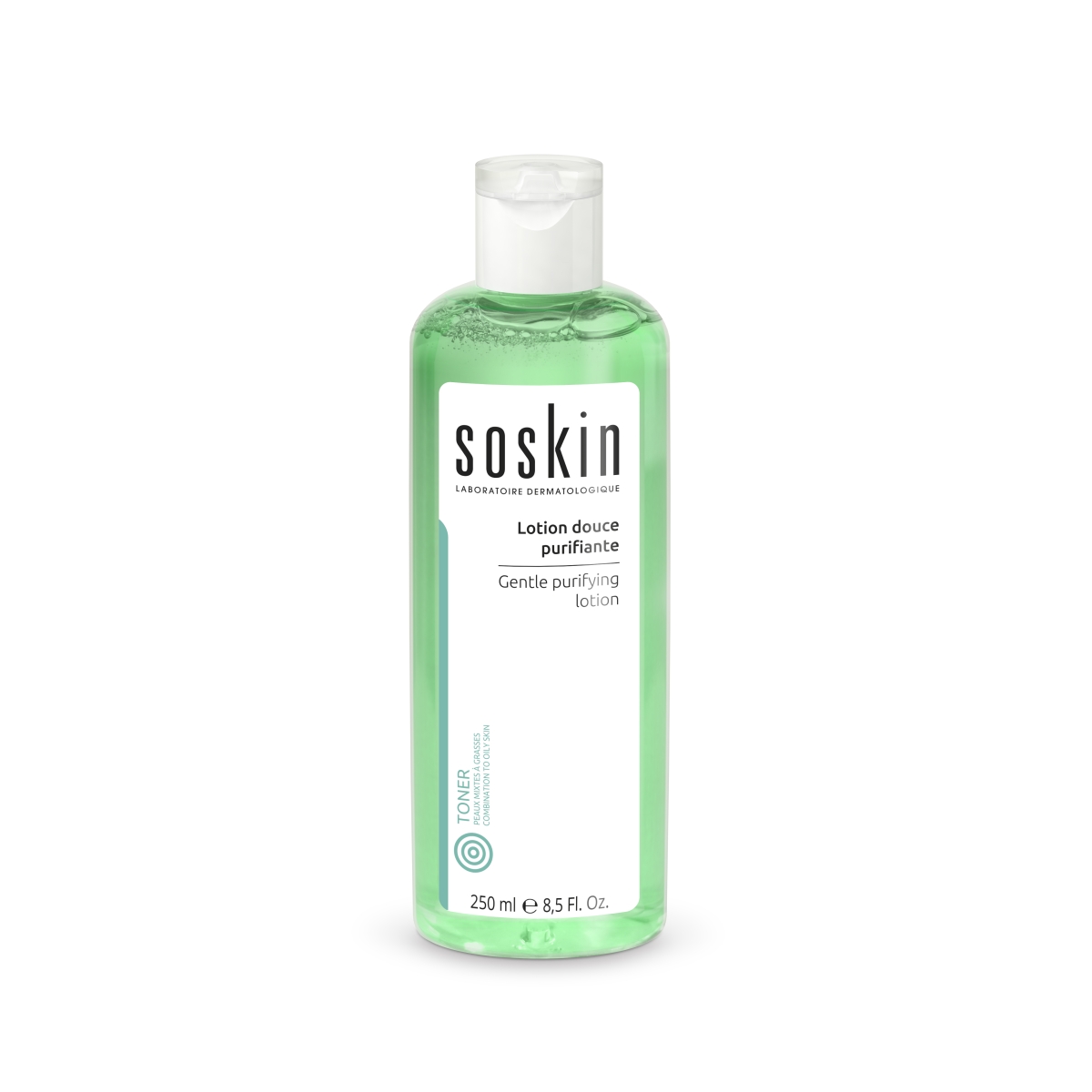 SOSKIN PARIS PUHASTUSLOSJOON RASUSELE JA KOMB.NAHALE 250ML - Tootepilt