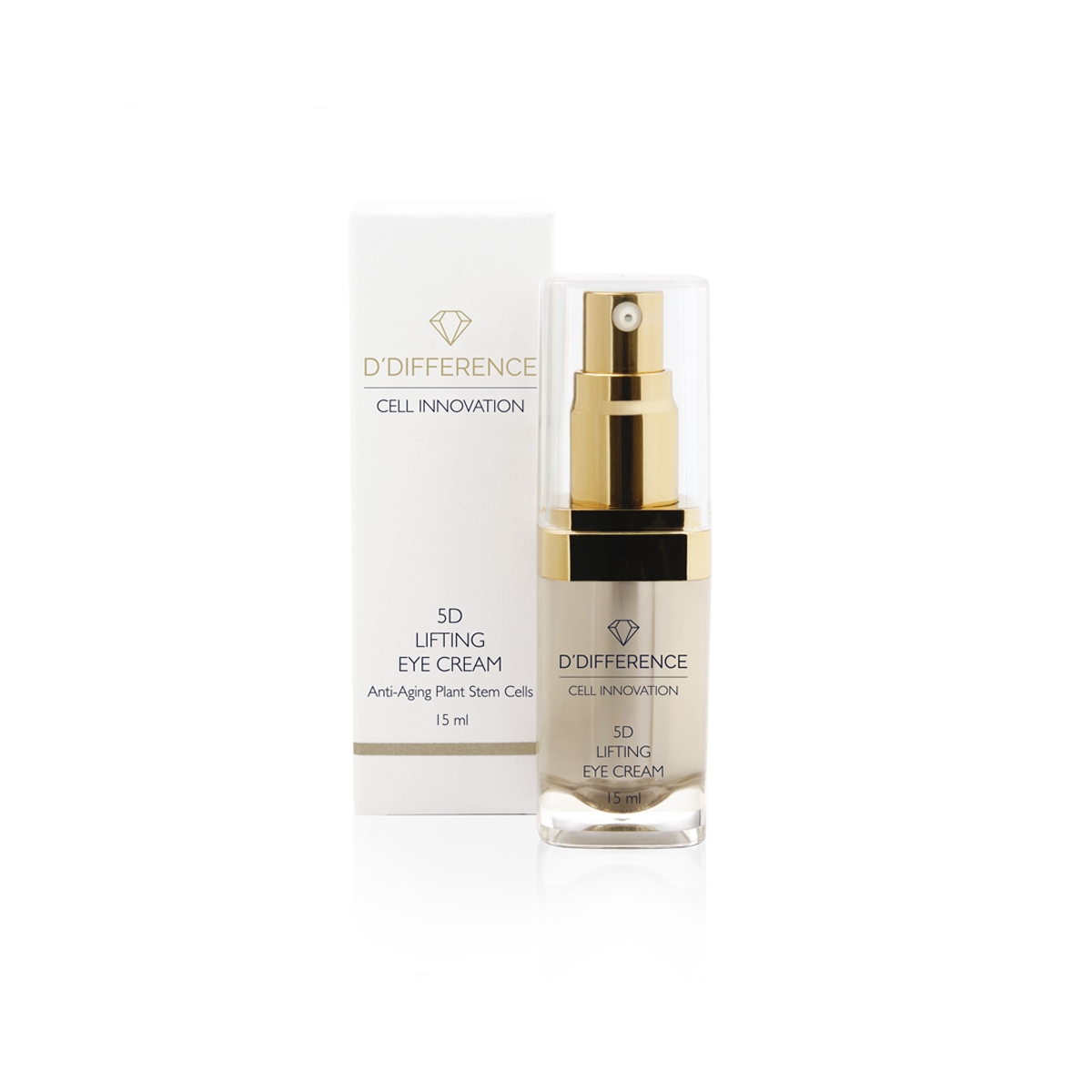 D`DIFFERENCE CELL INNOVATION 5D SILMAKREEM PINGULDAV 15ML - Tootepilt