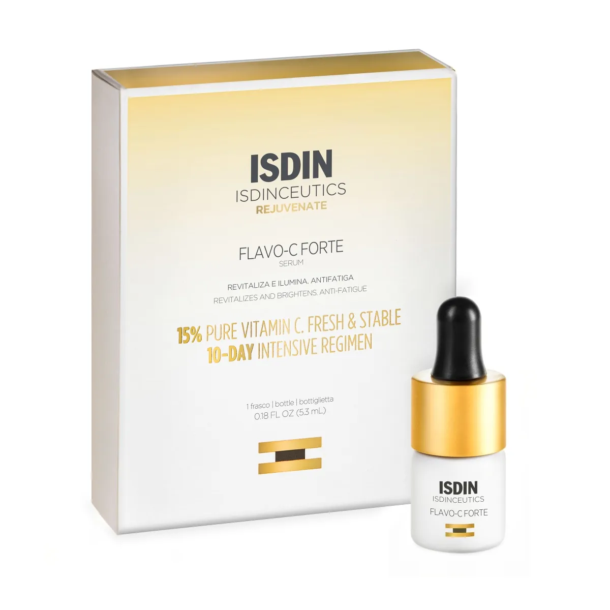 ISDIN FLAVO-C FORTE SEERUM C-VITAMIINIGA 5,3ML N1 - Tootepilt 1