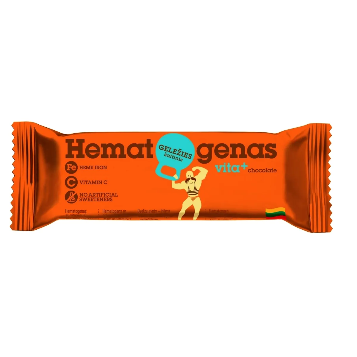 HEMATOGEEN GLASUURIGA 40G - Tootepilt