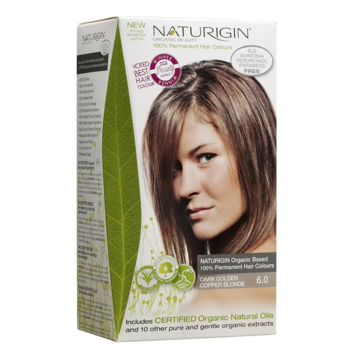 NATURIGIN JUUKSEVÄRV DARK GOLDEN COPPER BLONDE 6,00 - Tootepilt