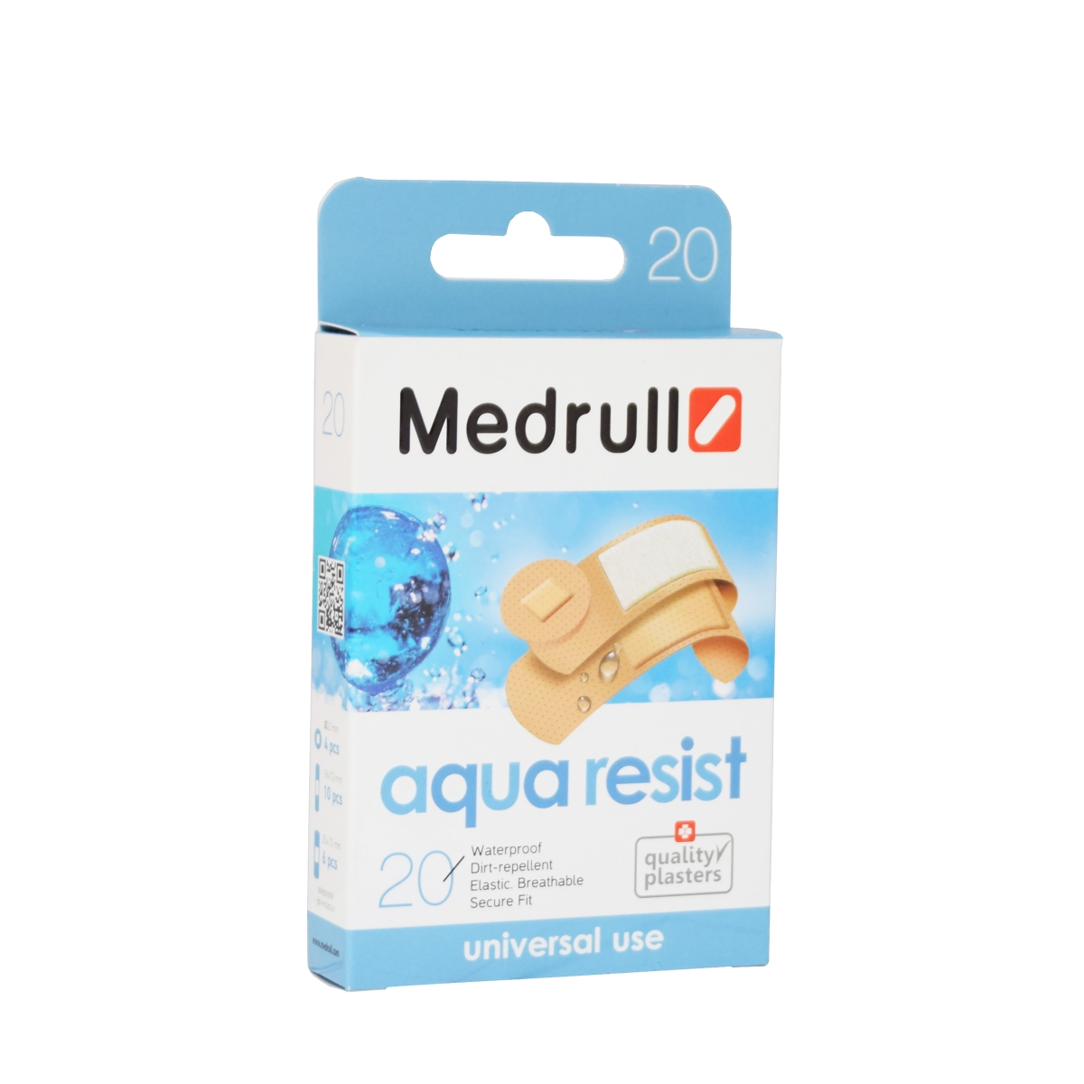 MEDRULL PLAASTER VEEKINDEL UNIVERSAALNE N20 - Tootepilt