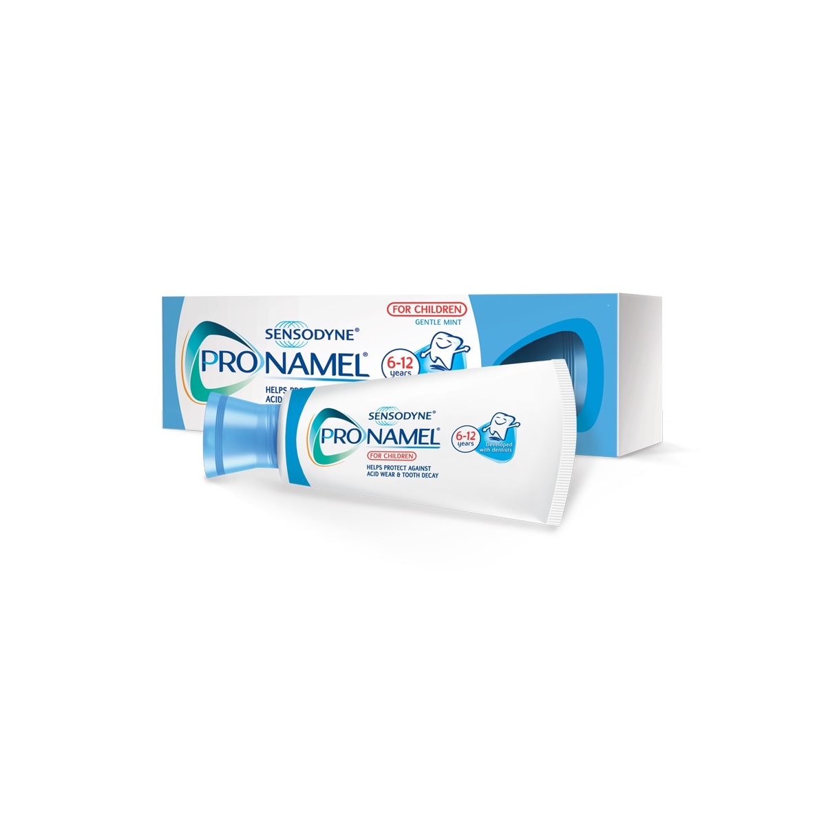 SENSODYNE HAMBAPASTA PRONAMEL KIDS (6-12A. LASTELE) 50ML - Tootepilt