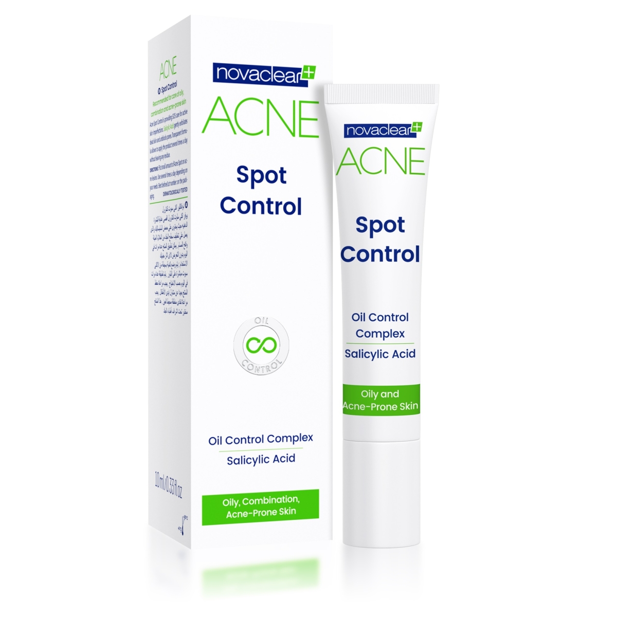 NOVACLEAR GREEN ACNE PAIKNE HOOLDUSVAHEND 10ML - Tootepilt