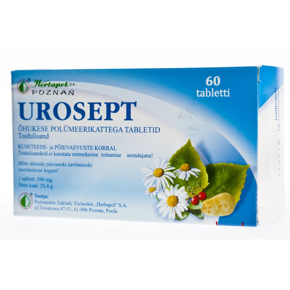 UROSEPT TBL N60 - Tootepilt