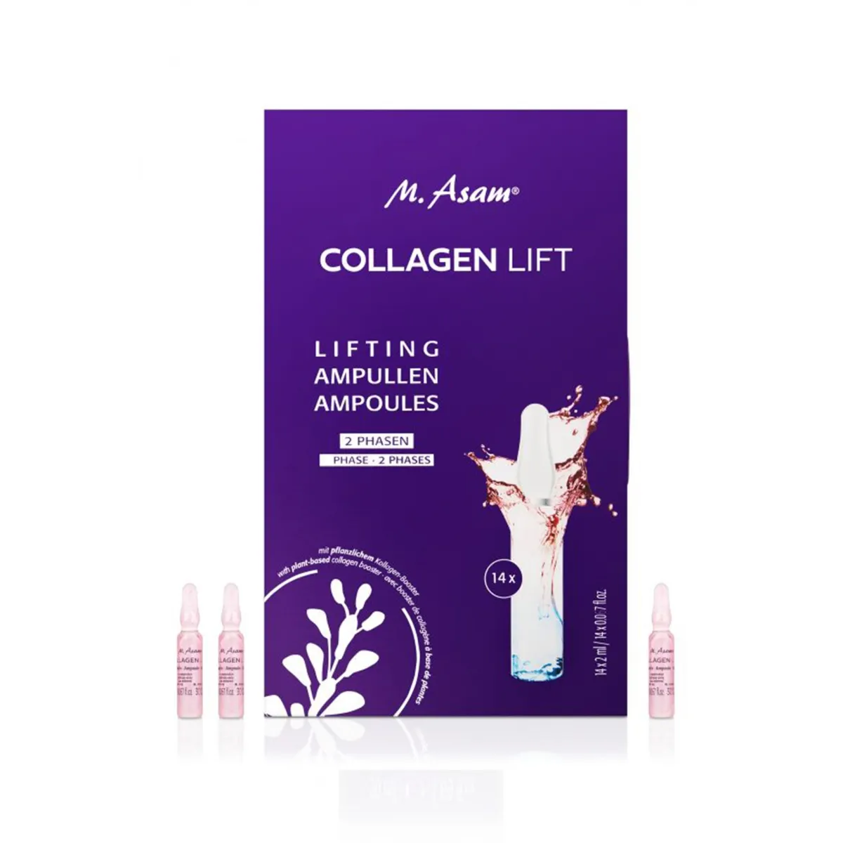 M.ASAM COLLAGEN LIFT AMPULLID KAHEFAASILISED 2ML N14 - Tootepilt